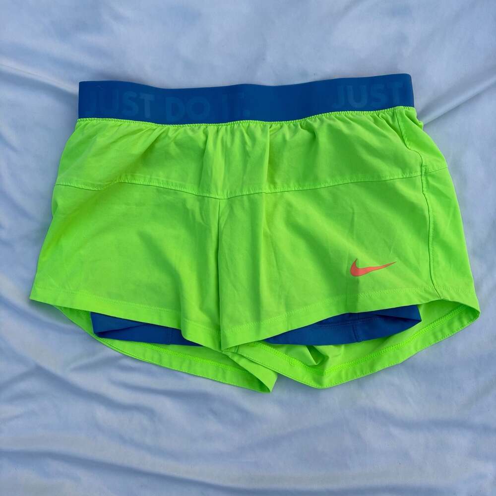 Nike Dri-FIT Women's 2-in-1 Running Training Shorts with Logo Waistband